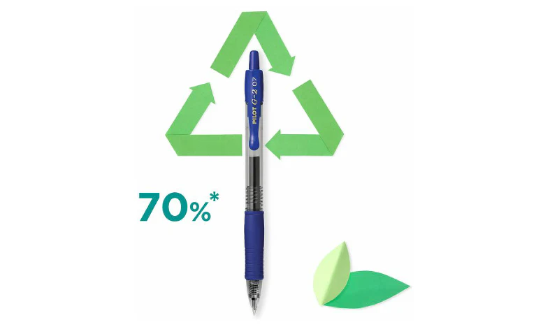 Pilot G2 07 Gel Ink Rollerball Pen BLG207 Box of 20 Blue - Image 4