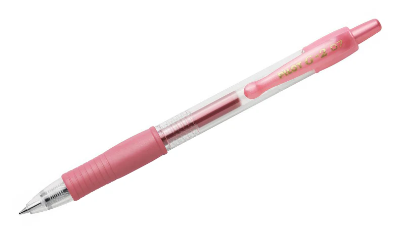 Pilot G2 Metallic Retractable Rollerball Pen Assorted Set of 6 - Image 5