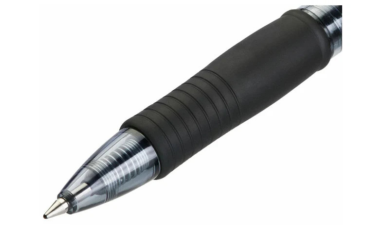 Pilot G2 07 Gel Ink Rollerball Pen BLG207 Black Pack of 2 - Image 5