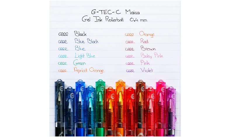 Pilot G-Tec-C Maica Gel Rollerball Pen - Image 7