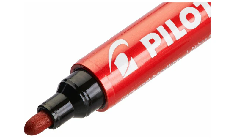 Pilot 100 Permanent Marker Bullet Tip - Image 6