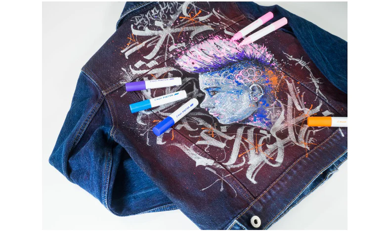Pilot Pintor Marker Medium Assorted Wallet of 6 Creative Colours - Image 8