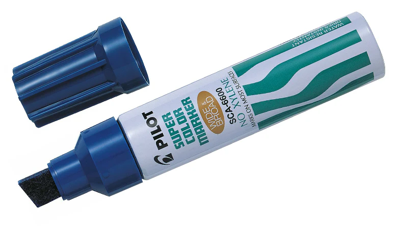 Pilot Super Color Marker Pen Jumbo Wide Broad SCA-6600 - Image 3