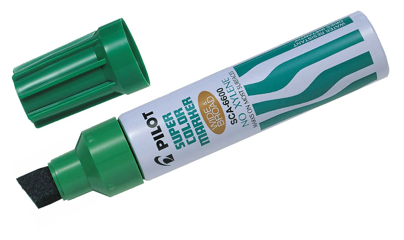 Pilot Super Color Marker Pen Jumbo Wide Broad SCA-6600 - Image 4