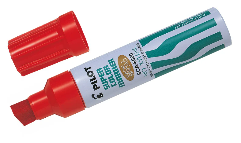 Pilot Super Color Marker Pen Jumbo Wide Broad SCA-6600 - Image 5