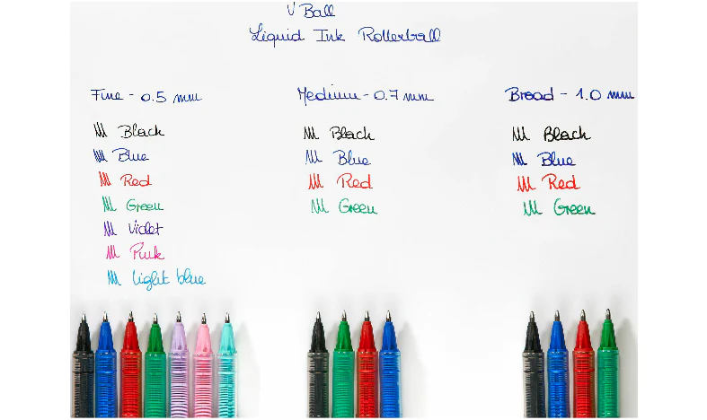 Pilot V Ball 05 Rollerball Pen BLVB5 - Image 10