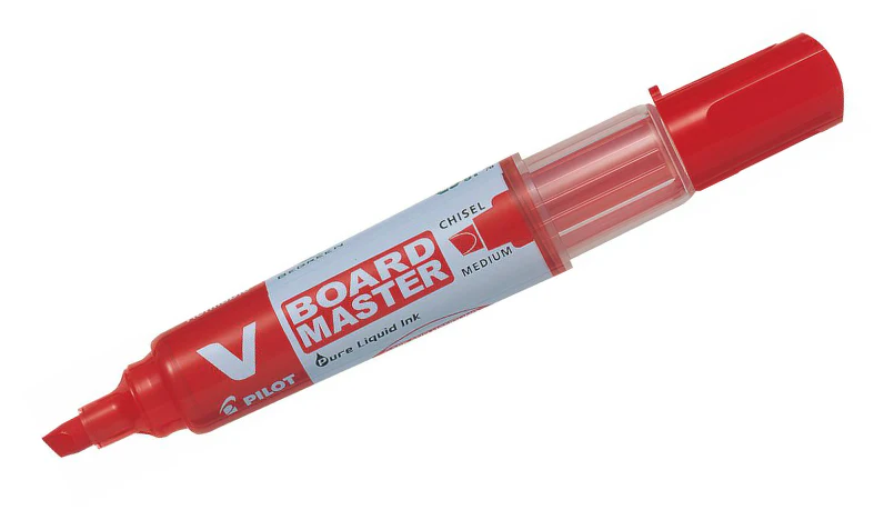 Pilot V Board Master Whiteboard Marker Chisel Tip - Image 6