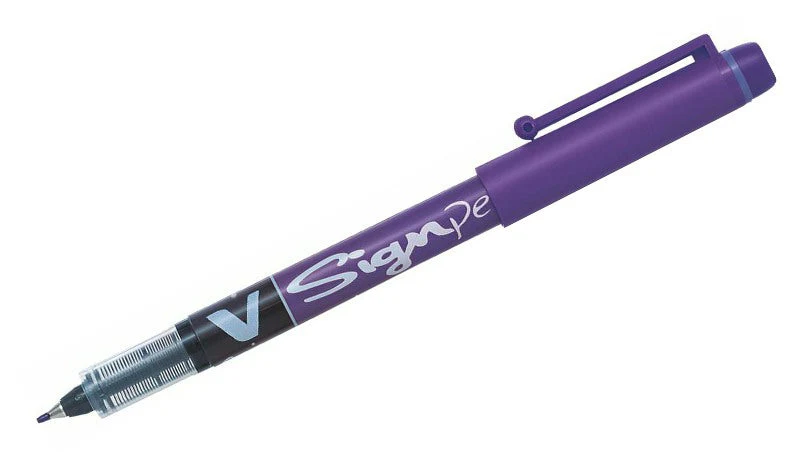 Pilot V Sign Fineliner Marker Pen SWVSP Assorted Set of 6 - Image 7