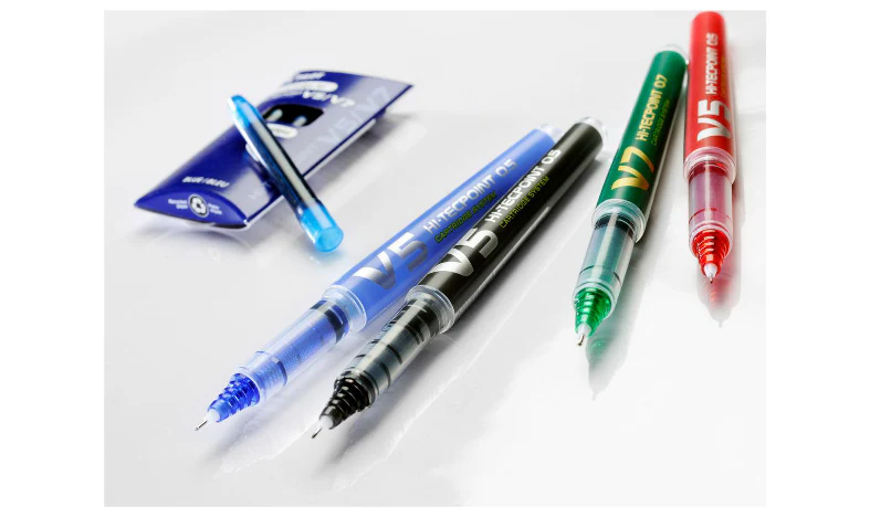 Pilot V7 Hi-Tecpoint Cartridge System Rollerball Pen - Image 10