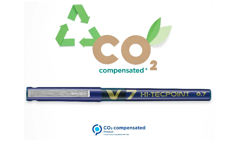 Pilot V7 Hi-Tecpoint Rollerball Pen Box of 20 Blue - Image 5