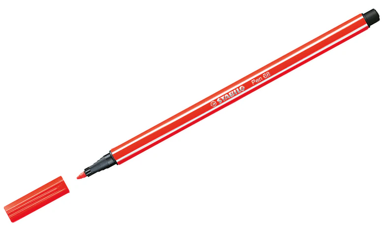Premium Fibre-Tip Pen - STABILO Pen 68 - ARTY - Pack of 65 - Assorted Colours - Image 3