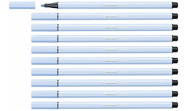 Premium Fibre-Tip Pen - STABILO Pen 68 - Assorted Colours - Packs of 10 - Image 19