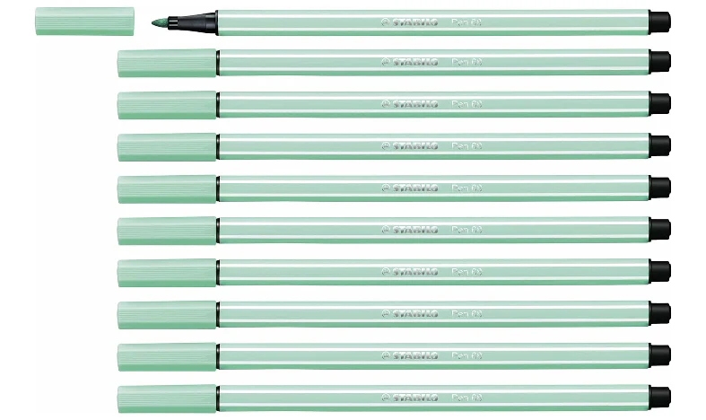 Premium Fibre-Tip Pen - STABILO Pen 68 - Assorted Colours - Packs of 10 - Image 20
