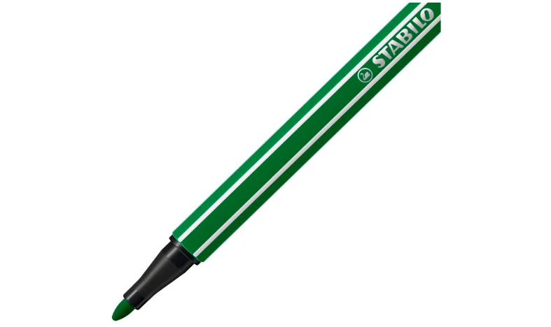 Premium Fibre-Tip Pen - STABILO Pen 68 - Click Set Pack of 10 - Assorted Colours - Image 4