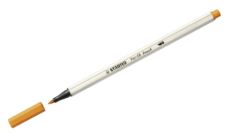 Premium Fibre-Tip Pen with Brush Tip - STABILO Pen 68 Brush - Assorted Pack Sizes & Colours - Image 19
