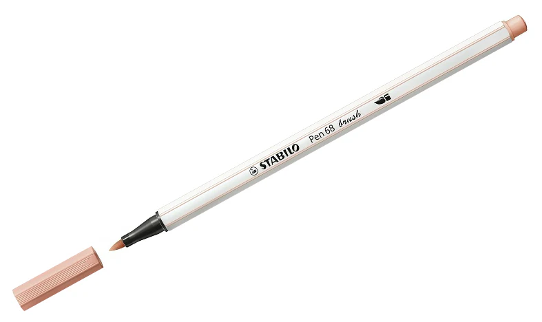Premium Fibre-Tip Pen with Brush Tip - STABILO Pen 68 Brush - Assorted Pack Sizes & Colours - Image 2