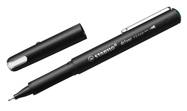 Premium Fineliner - STABILO dr!ver - Fine - Assorted Pack Sizes & Colours - Image 4