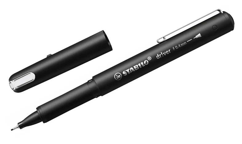 Premium Fineliner - STABILO dr!ver - Fine - Assorted Pack Sizes & Colours - Image 2