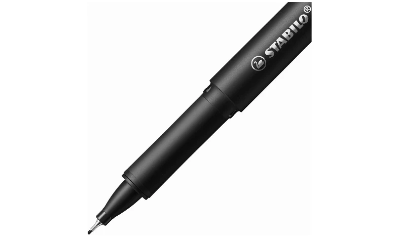 Premium Fineliner - STABILO dr!ver - Fine - Pack of 1 - Black - Image 5