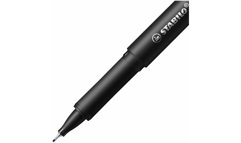 Premium Fineliner - STABILO dr!ver - Fine - Pack of 1 - Blue - Image 5