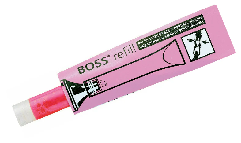 Highlighter - STABILO BOSS ORIGINAL Refills - Assorted Pack Sizes and Colours - Image 4