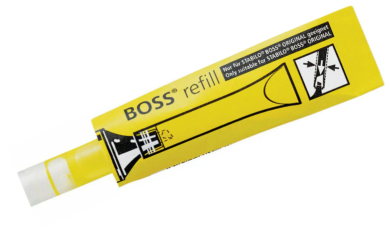 Highlighter - STABILO BOSS ORIGINAL Refills - Assorted Pack Sizes and Colours - Image 5