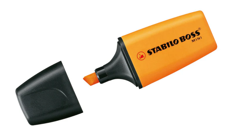 Highlighter - STABILO BOSS MINI - Assorted Pack Sizes and Colours - Image 4