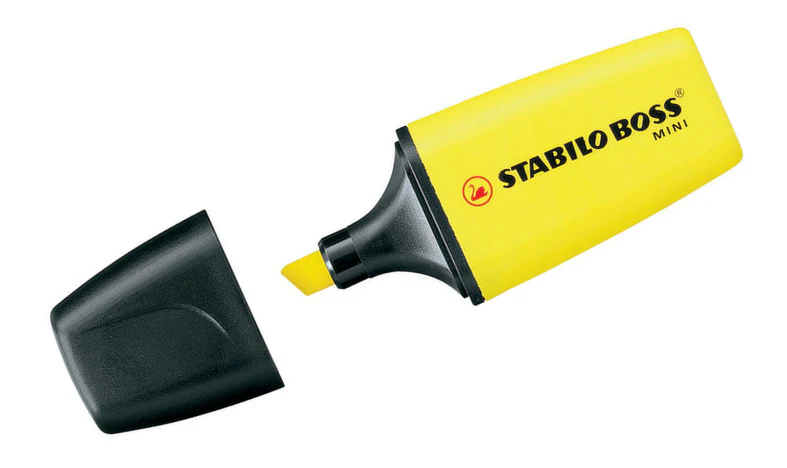 Highlighter - STABILO BOSS MINI - Assorted Pack Sizes and Colours - Image 5