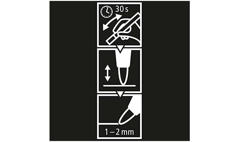 Acrylic Marker - STABILO FREE Acrylic - T100 1-2 mm Bullet Tip Spring - Wallet of 5 - Assorted colours - Image 5