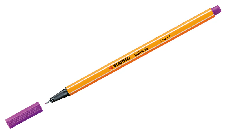 Fineliner - STABILO point 88 - Assorted Pack Sizes and Colours - Image 38