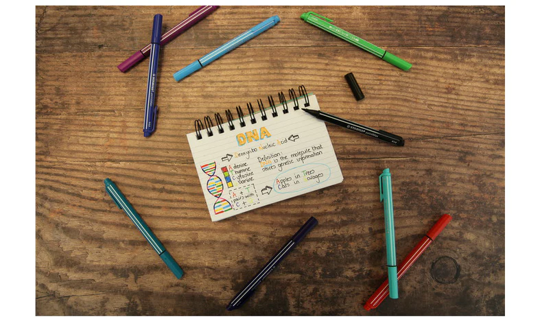 Nylon Tip Writing Pen - STABILO pointMax - Wallet of 4 - Assorted Pastel Colours - Image 6