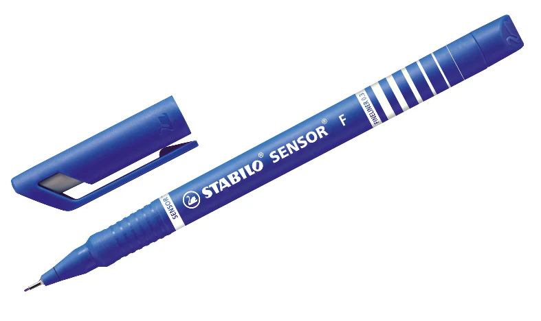 Fineliner with Cushioned F-Tip - STABILO SENSOR F - Assorted Pack Sizes and Colours - Image 4
