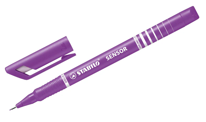 Fineliner with Cushioned F-Tip - STABILO SENSOR F - Assorted Pack Sizes and Colours - Image 7