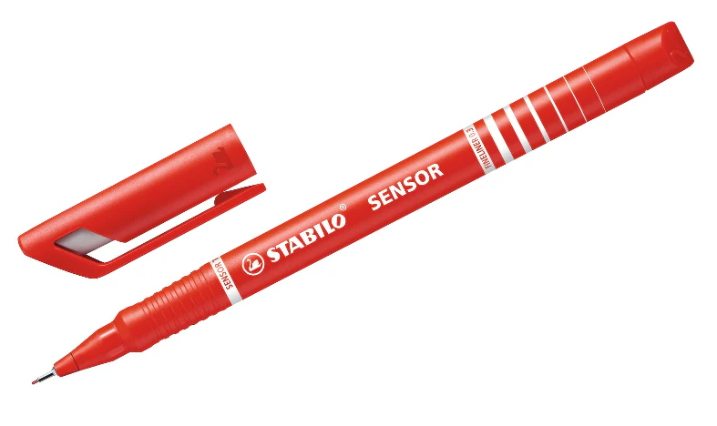 Fineliner with Cushioned F-Tip - STABILO SENSOR F - Assorted Pack Sizes and Colours - Image 9