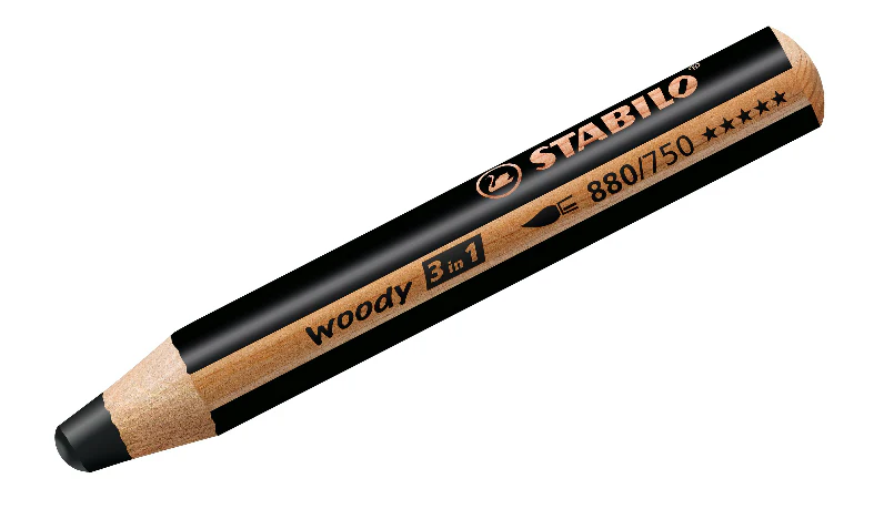 STABILO Woody 3 in 1 Colouring Pencils – Assorted Colours & Pack Sizes - Image 3
