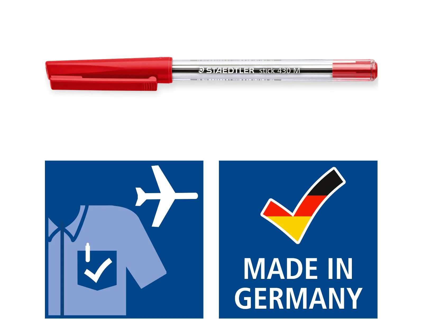 STAEDTLER 430 Ballpoint Pen Medium Tip - Image 9
