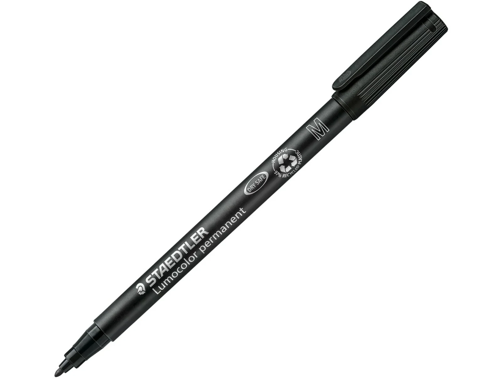 STAEDTLER Lumocolor Permanent Pen 31 Mixed Set – Black (Pack of 4, Assorted Tip Sizes) - Image 4