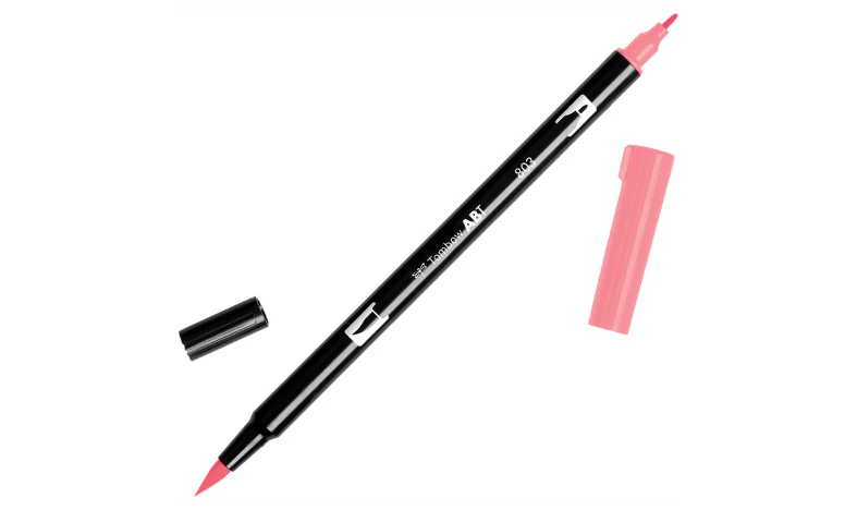 Tombow ABT Dual Brush Pen Candy Colours Set of 6 - Image 9