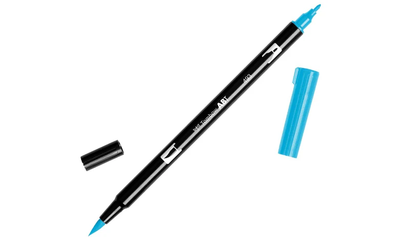 Tombow ABT Dual Brush Pen Dermatologically Tested Colors Set of 6 - Image 7