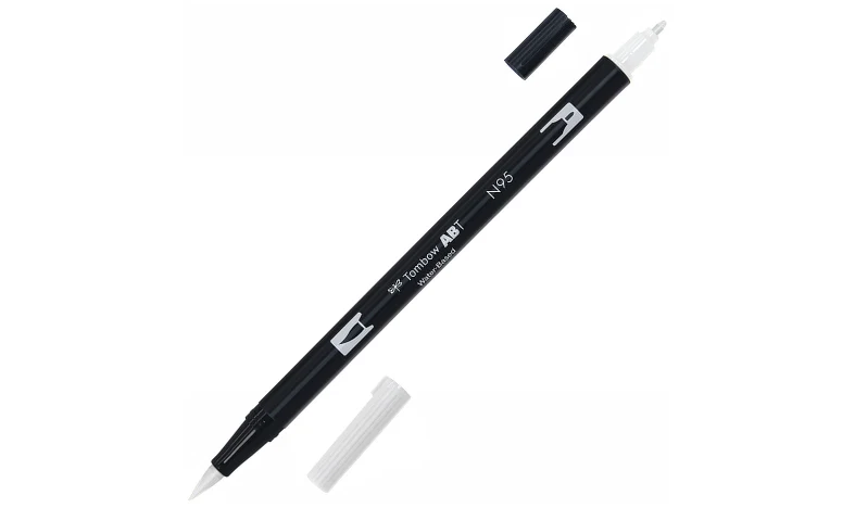 Tombow ABT Dual Brush Pen Grey Colours Set of 6 - Image 10
