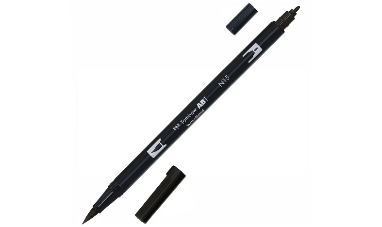 Tombow ABT Dual Brush Pen Primary Colours Set of 12 - Image 4