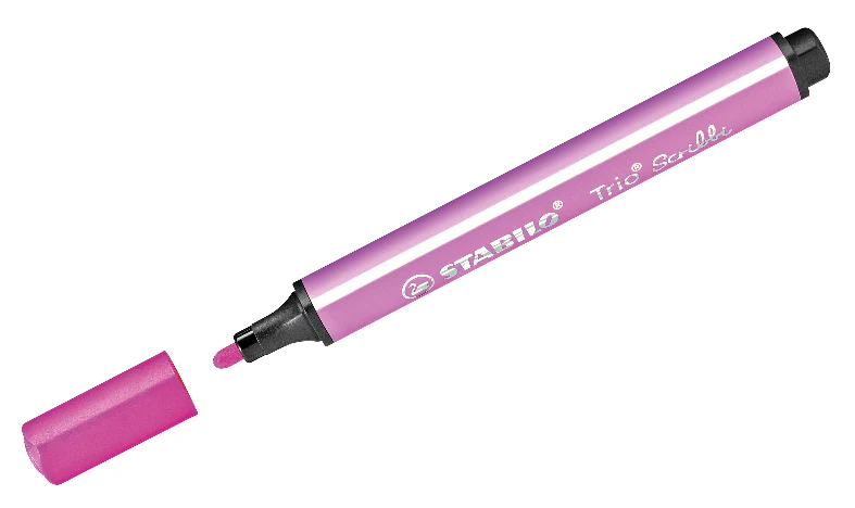 Triangular Fibre-Tip Pen - STABILO Trio Scribbi - Assorted Pack Sizes & Colours - Image 12