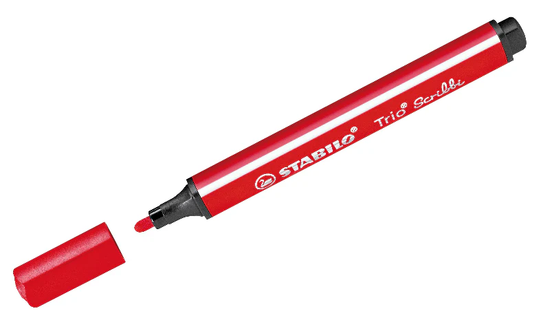 Triangular Fibre-Tip Pen - STABILO Trio Scribbi - Assorted Pack Sizes & Colours - Image 13