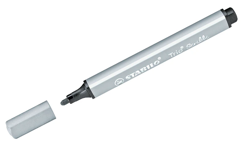 Triangular Fibre-Tip Pen - STABILO Trio Scribbi - Assorted Pack Sizes & Colours - Image 5