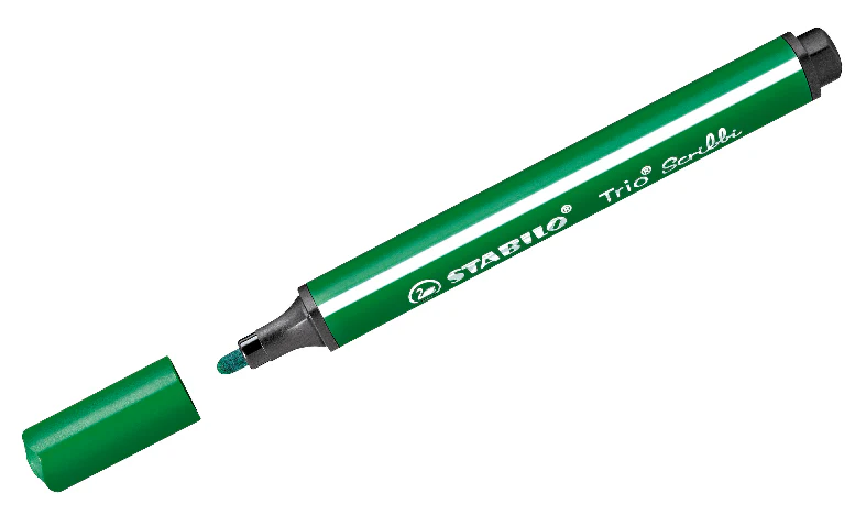 Triangular Fibre-Tip Pen - STABILO Trio Scribbi - Assorted Pack Sizes & Colours - Image 6