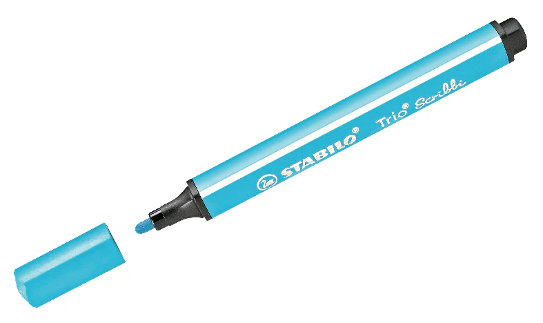Triangular Fibre-Tip Pen - STABILO Trio Scribbi - Assorted Pack Sizes & Colours - Image 7