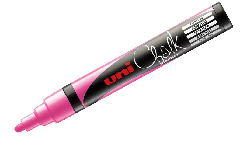 Uni Chalk Marker Pen PWE-5M Bullet Tip - Image 3