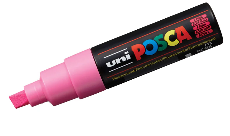 POSCA PC‑8K Broad Chisel Paint Marker (8mm) - Image 10