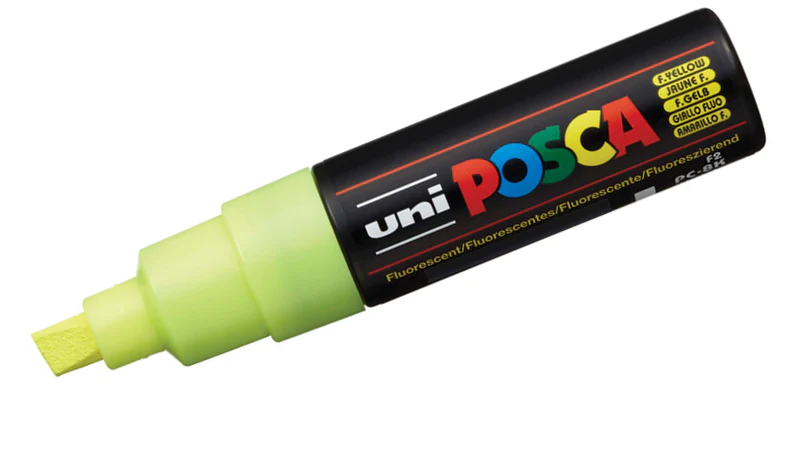 POSCA PC‑8K Broad Chisel Paint Marker (8mm) - Image 12