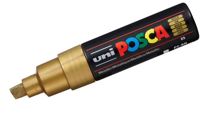 POSCA PC‑8K Broad Chisel Paint Marker (8mm) - Image 13